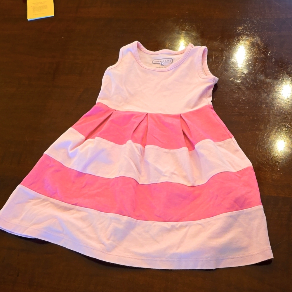Duffield lane pink dress no